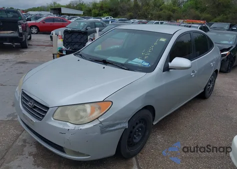 2008 Hyundai Elantra Gls/Se из США, поврежденный, VIN KMHDU46D58U424880